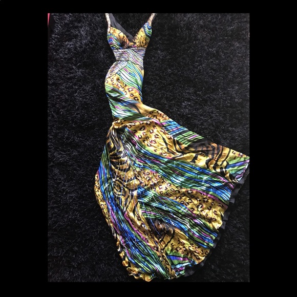 Low Cross Back Leopard Gown ✨ - Picture 1 of 4